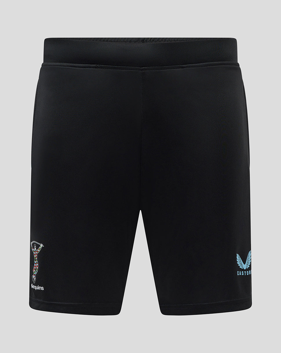 Harlequins Men's 25/26 Training Knit Shorts - Caviar