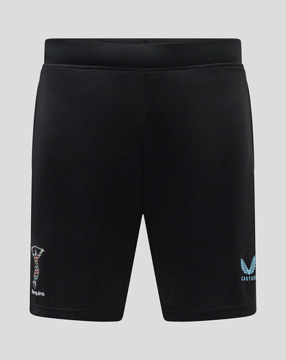 Harlequins Men's 25/26 Training Knit Shorts - Caviar