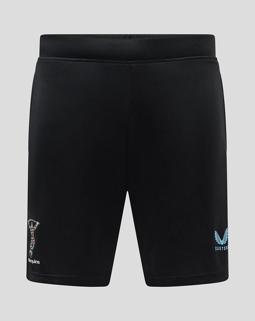 Harlequins Men's 25/26 Training Knit Shorts - Caviar