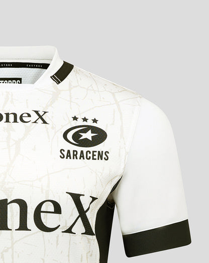 Saracens Mens 25/26 Replica Away Shirt