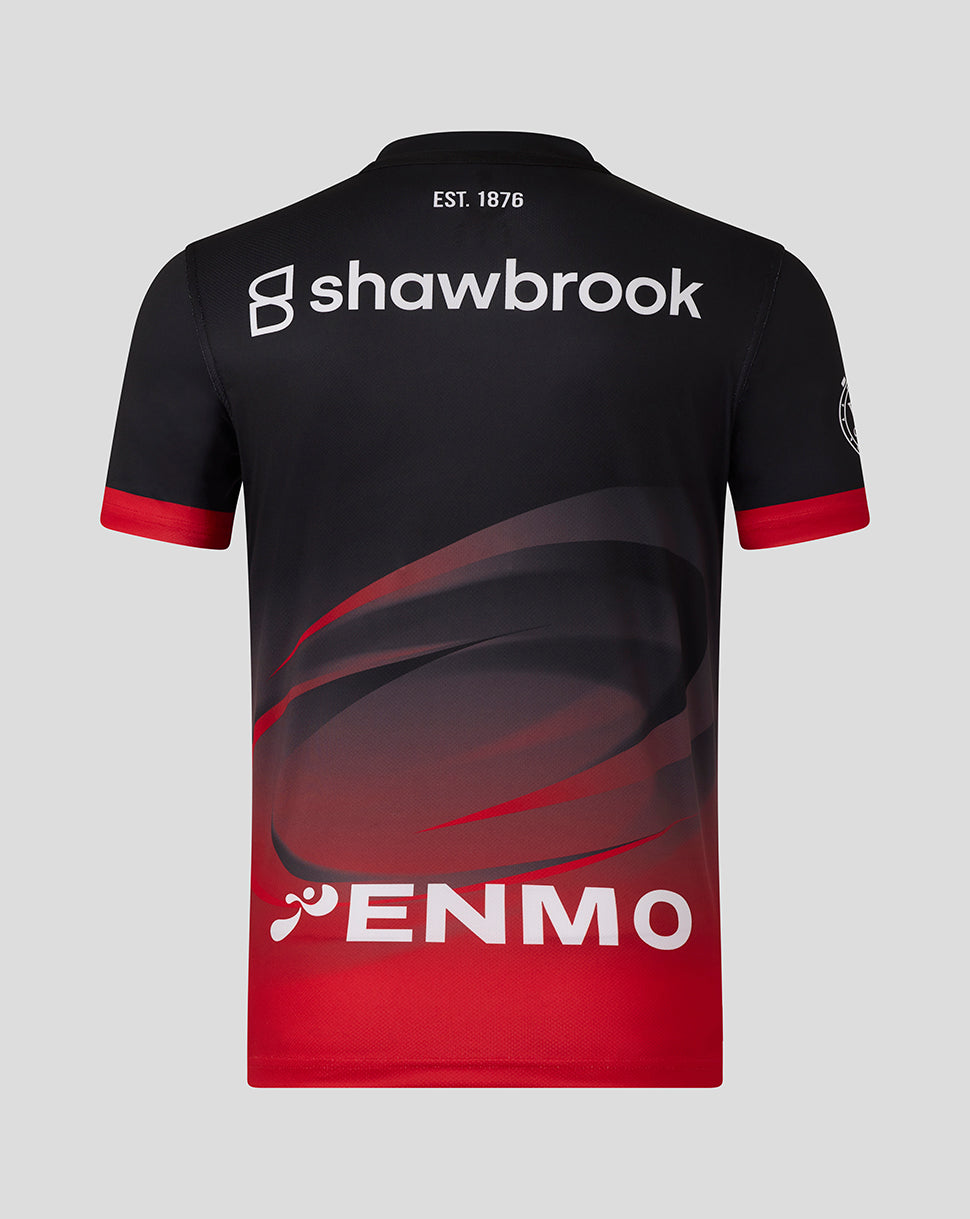 Saracens Mens 25/26 Replica Home Shirt