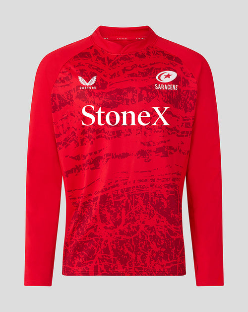 Saracens Men's 25/26 Matchday Midlayer Drill Top