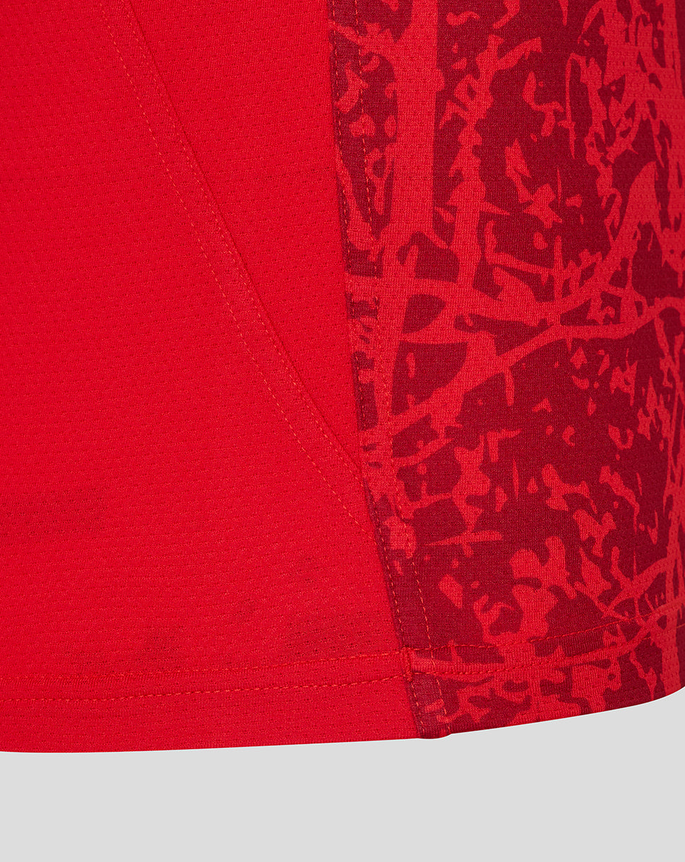 Saracens Men's 25/26 Matchday Short Sleeve Tee - Racing Red