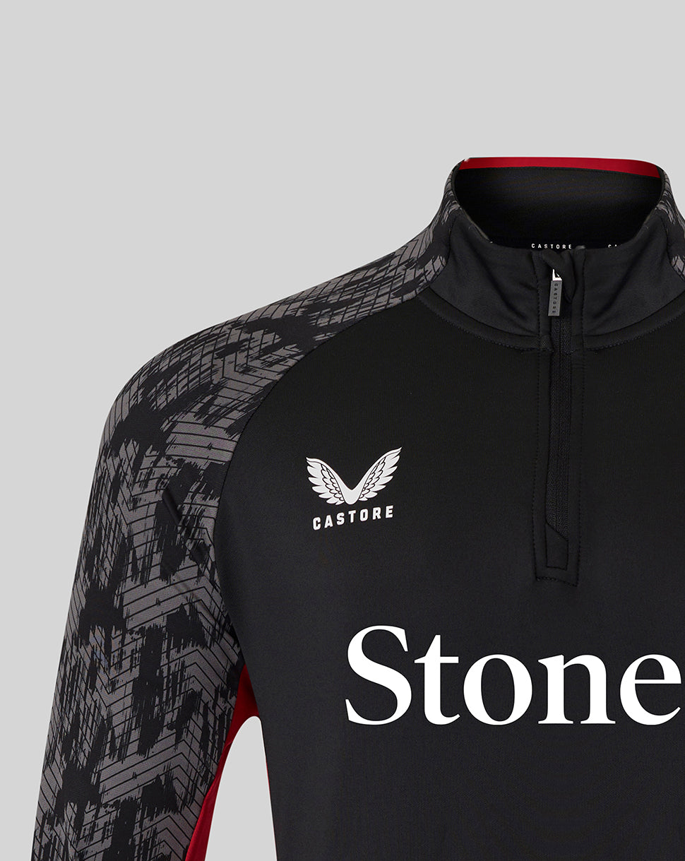 Saracens Men's 25/26 Training 1/4 Zip - Caviar