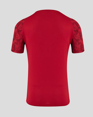 Saracens Men's 25/26 Training Short Sleeve Tee - Rhythmic Red