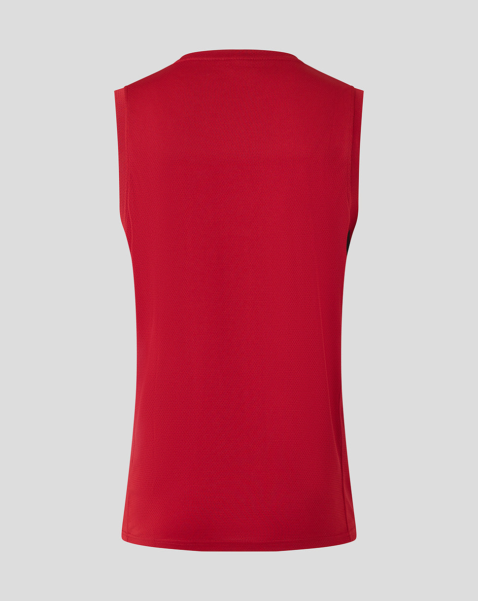 Saracens Men's 25/26 Training Vest - Rhythmic Red