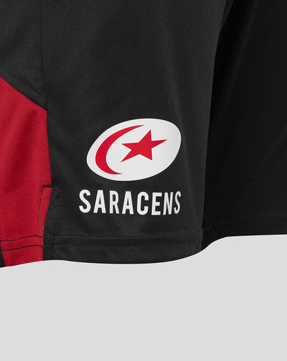 Saracens Men's 25/26 Training Knit Shorts - Caviar