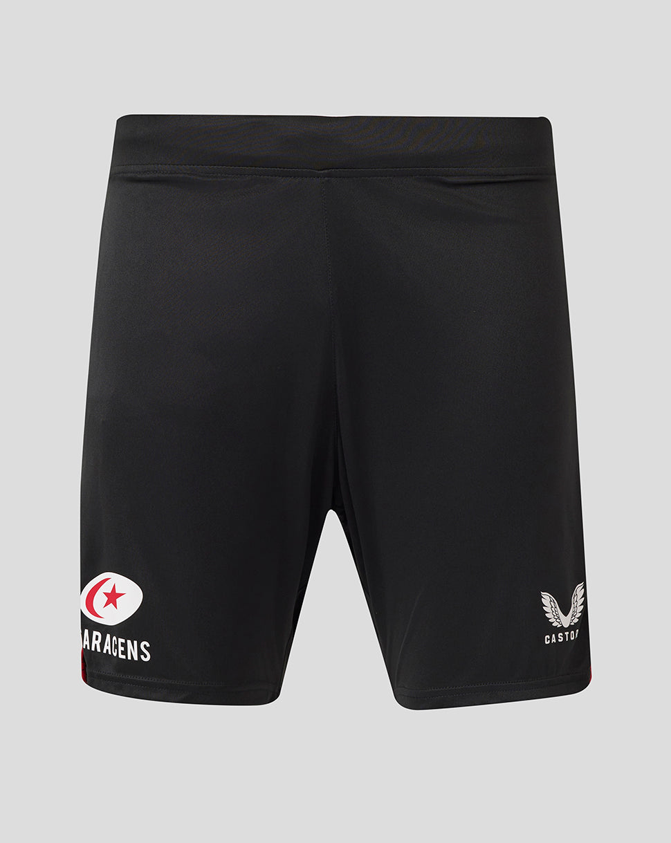 Saracens Men's 25/26 Training Knit Shorts - Caviar