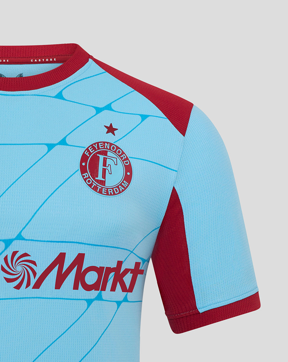 Camiseta Feyenoord Hombre 25/26 Tercera - Baltic Sea/Rio Red