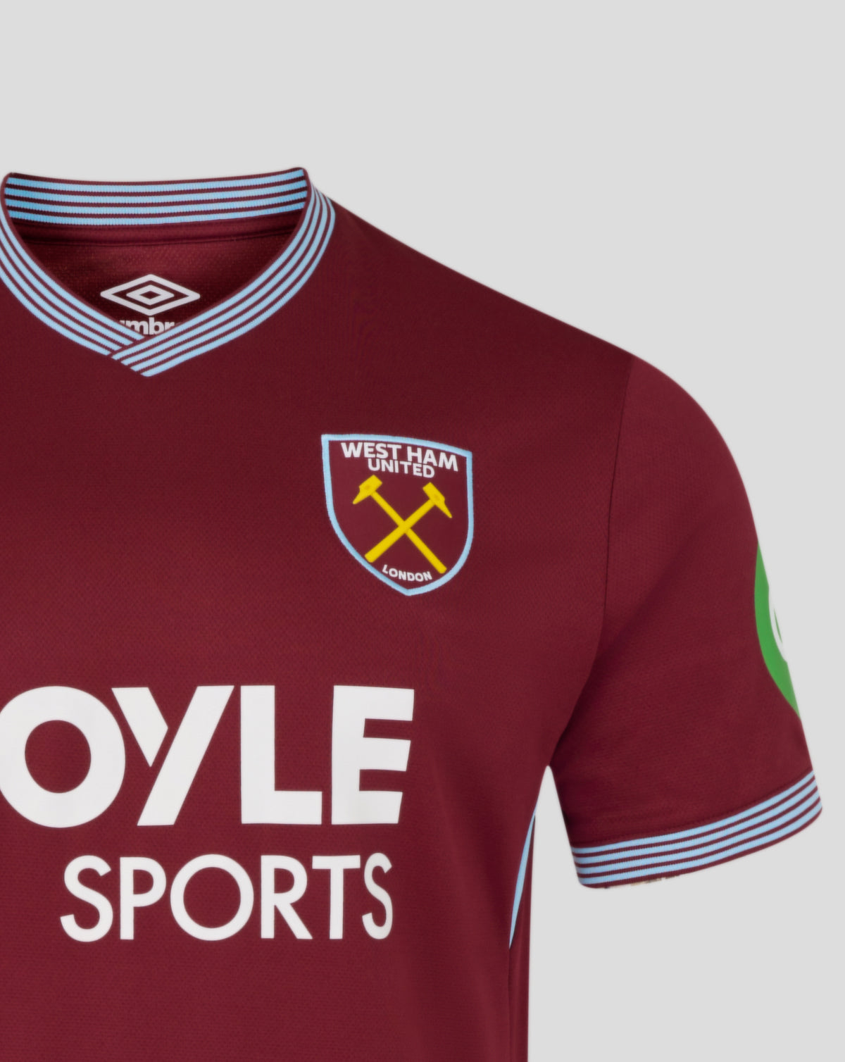 Camiseta local de manga corta West Ham 25/26 de hombre - New Claret