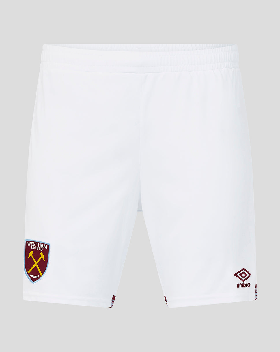 West Ham Herren 25/26 Heim Shorts - Strahlend Weiss