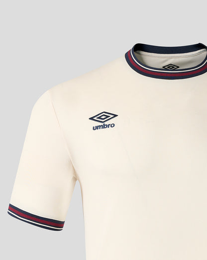 West Ham Men's 25/26 Away Short Sleeve Shirt - White