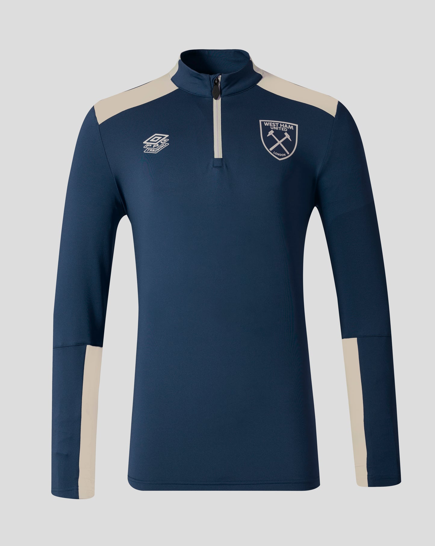 West Ham Men's 25/26 Pro Training Midlayer Top - Spellbound
