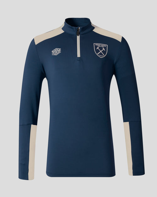 West Ham Men's 25/26 Pro Training Midlayer Top - Spellbound