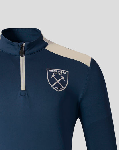 West Ham Men's 25/26 Pro Training Midlayer Top - Spellbound