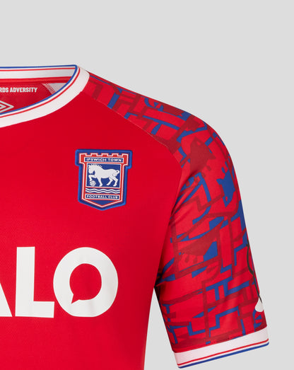 Ipswich Town Men's 25/26 Away Short Sleeve Shirt