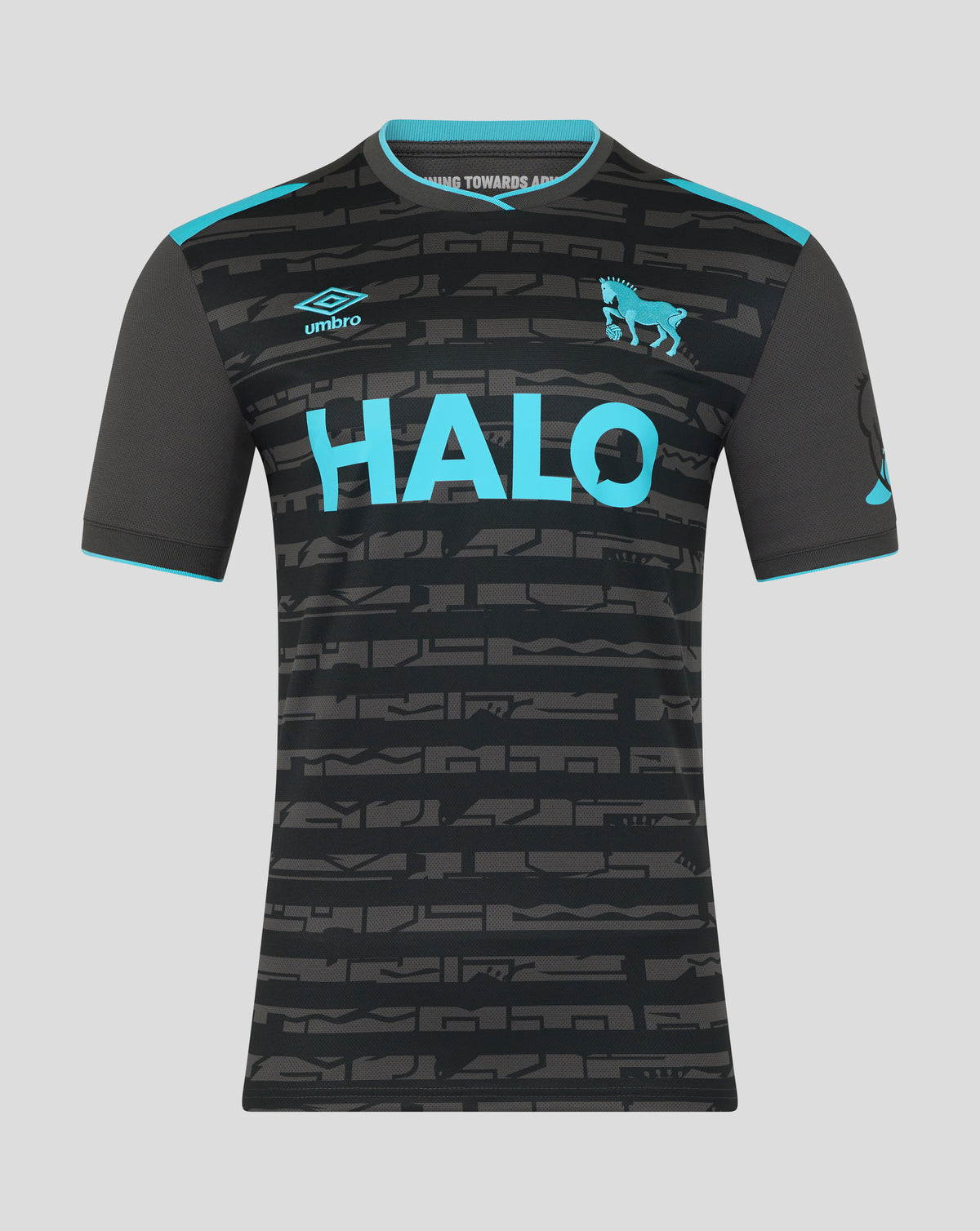Camiseta tercera equipación de manga corta Ipswich Town 25/26 de hombre - Volcanic Ash