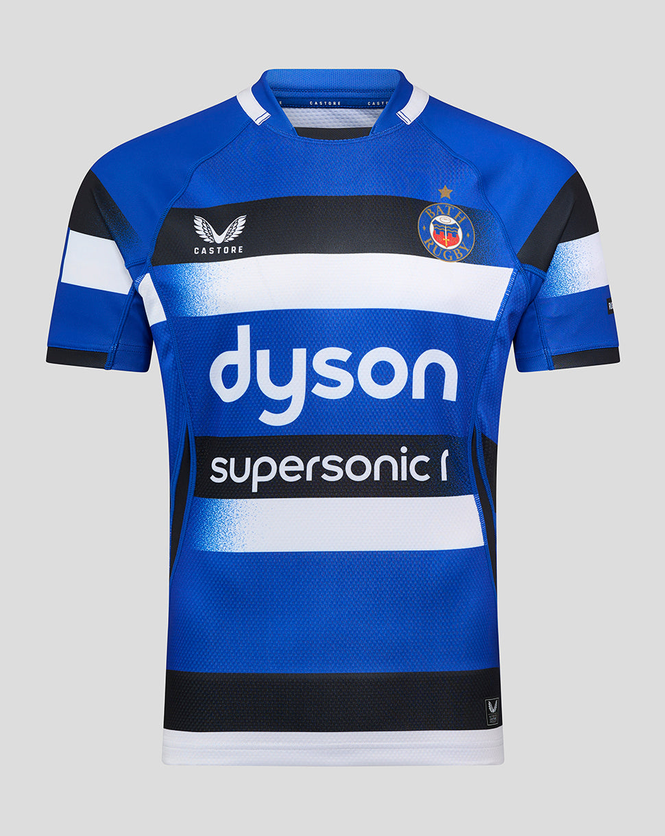 Bath Herren 25/26 Heim Pro Trikot - Blau/Schwarz