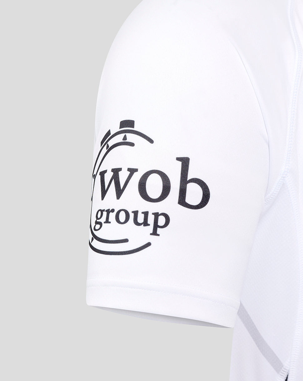 Bath Rugby Men's 25/26 Away Replica Shirt - White/Black