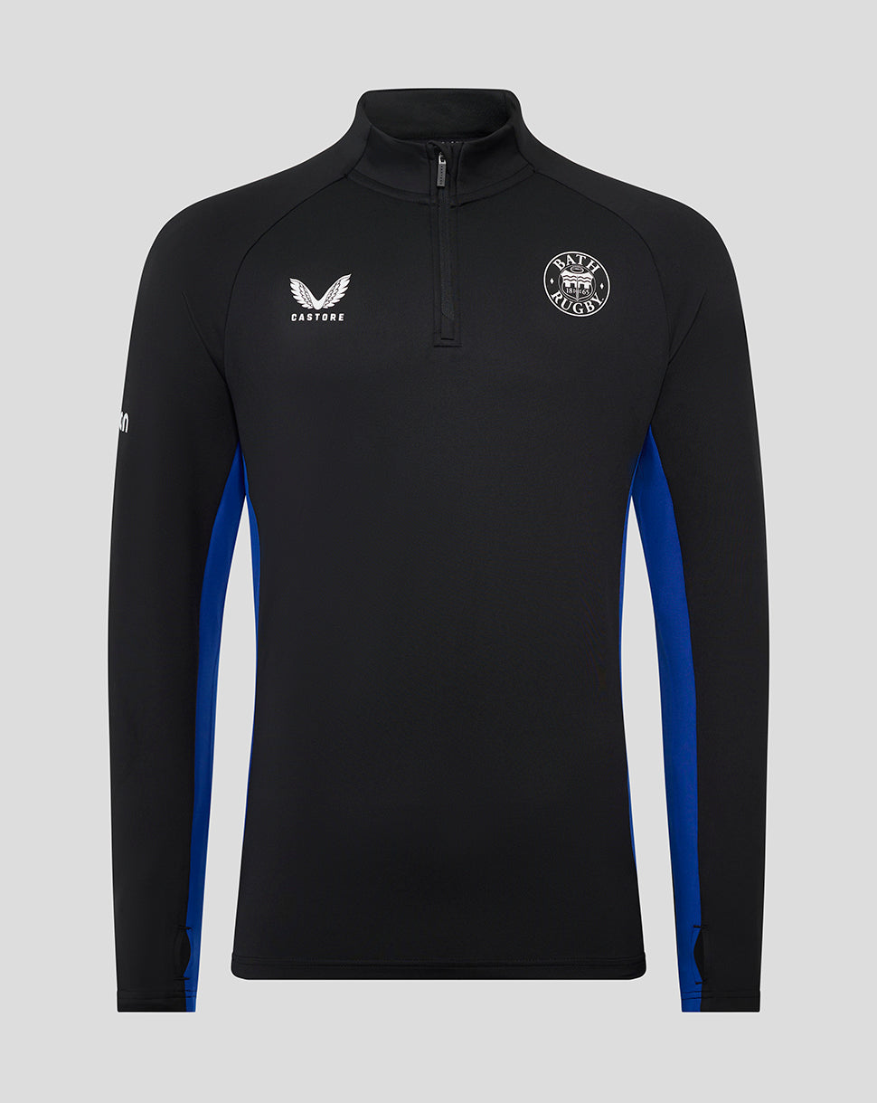 Bath Rugby Junior 25/26 Quarter-Zip Training Midlayer