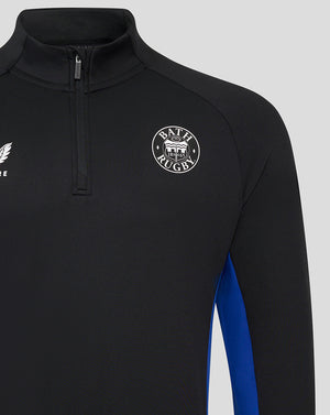 Bath Rugby Men's 25/26 Quarter-Zip Training Midlayer