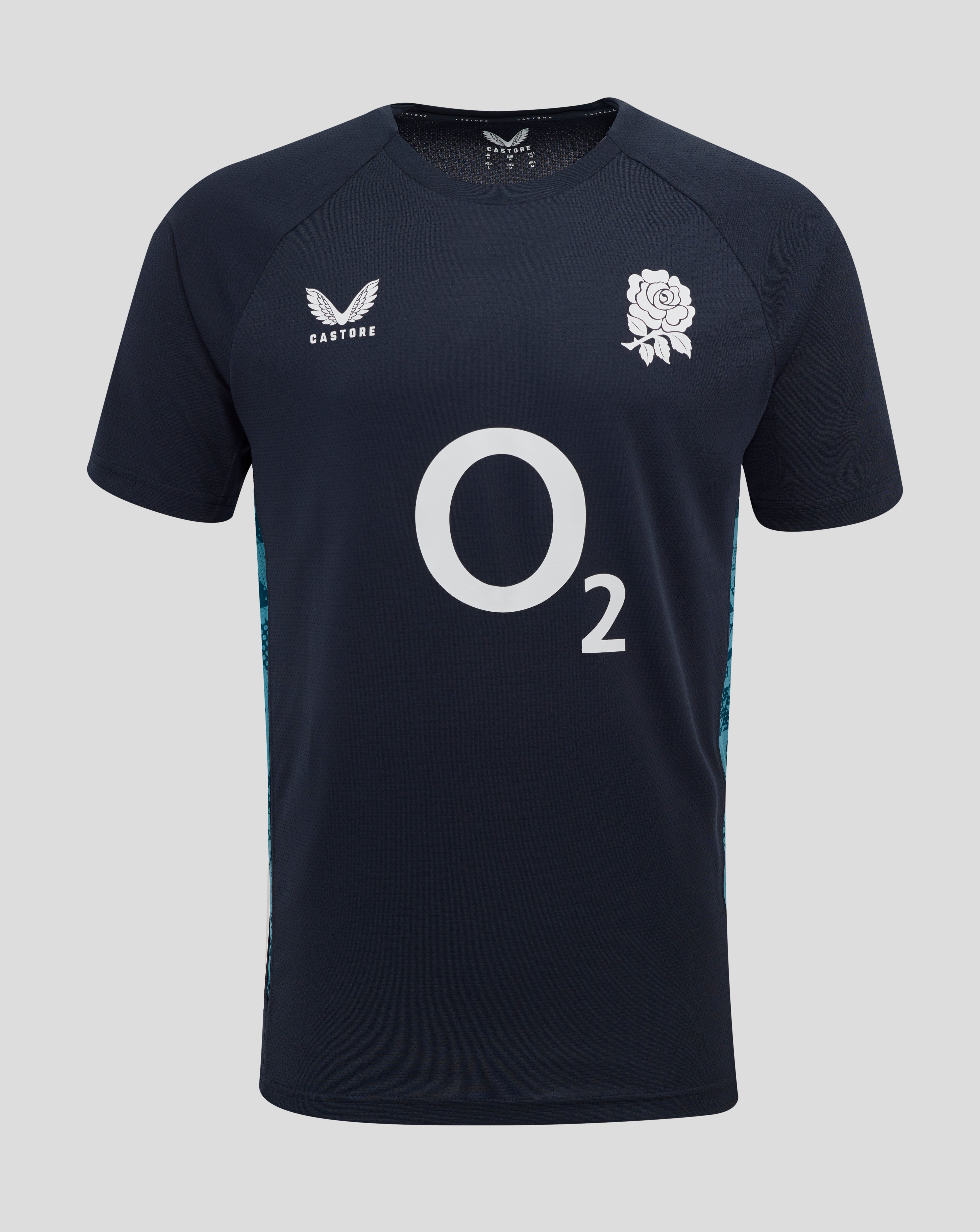 Women’s England Rugby 25/26 Performance Short Sleeve T-Shirt – Inkwell
