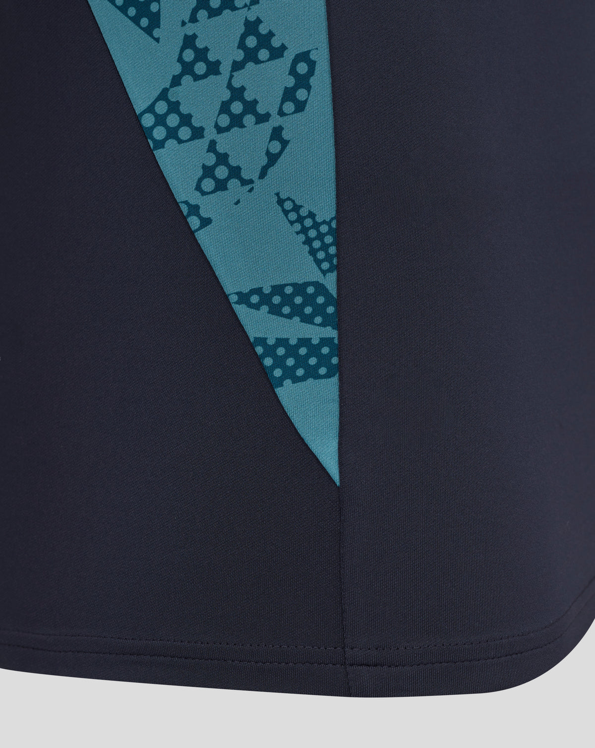 Men’s England Rugby 25/26 Performance Long Sleeve Midlayer Top – Inkwell - Inkwell/Storm Blue