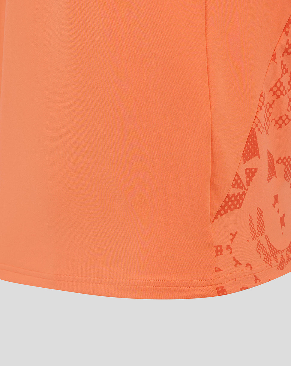 Herren England Rugby 25/26 Performance Langarm-Midlayer-Oberteil – Melone - Melon