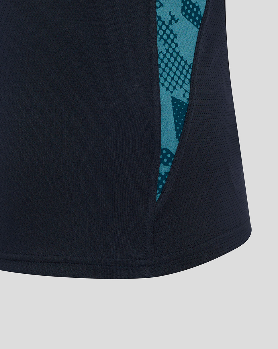 Herren England Rugby 25/26 Performance Ärmellos Tanktop – Tintenblau - Inkwell/Storm Blue