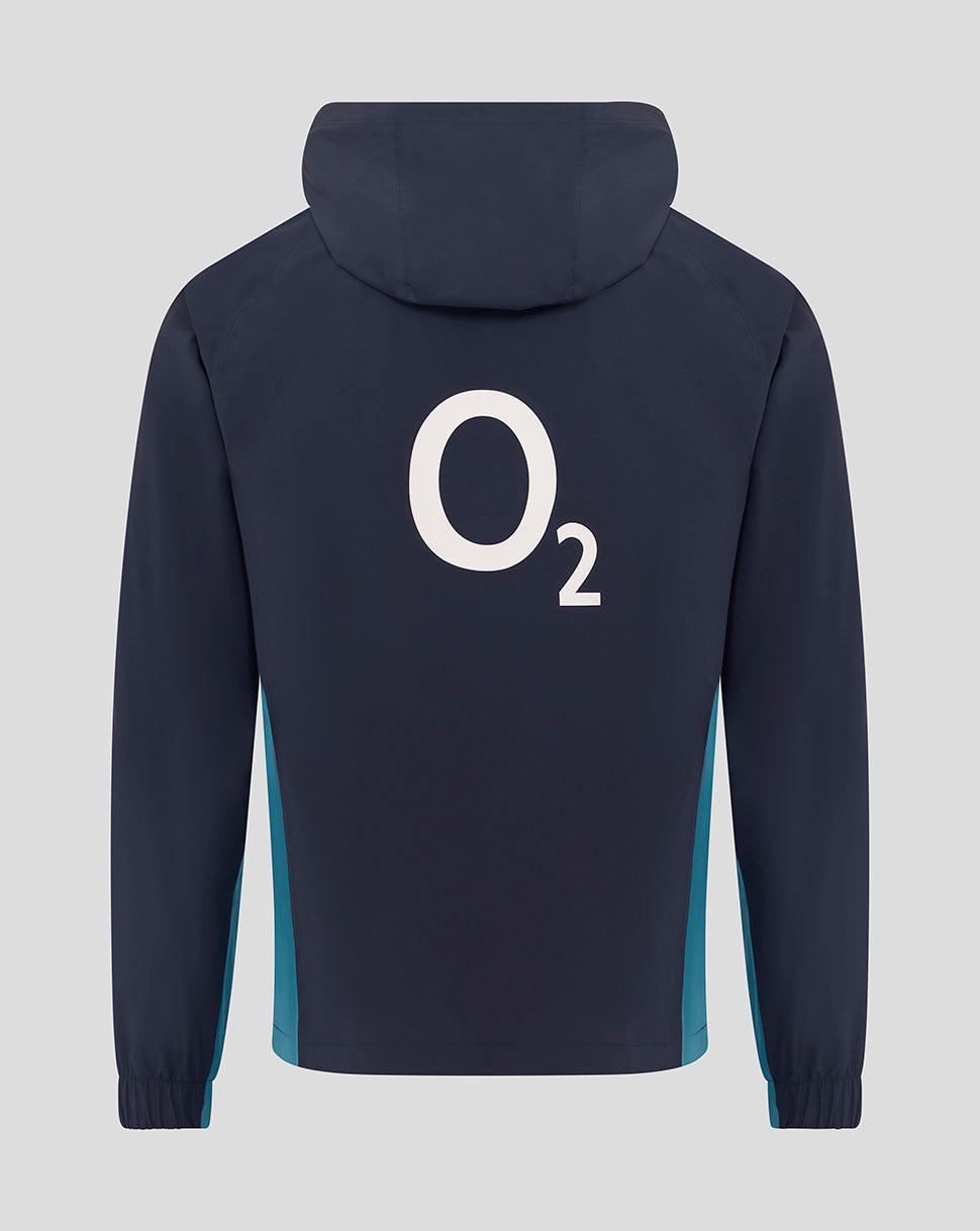 Men’s England Rugby 25/26 Performance Long Sleeve Rain Jacket – Inkwell