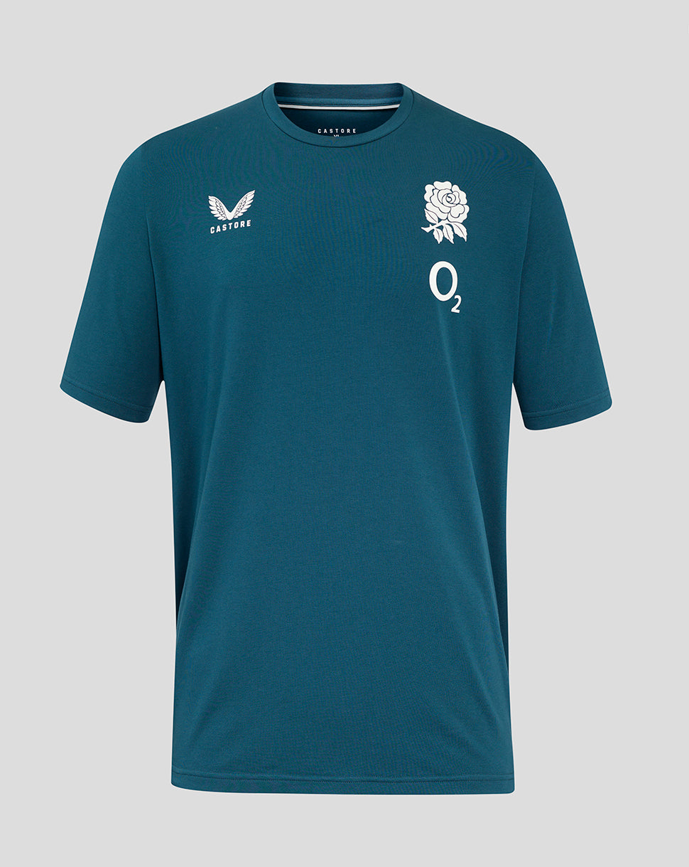 Camiseta Travel de manga corta England Rugby 25/26 de hombre – Reflecting Pond - Reflecting Pond