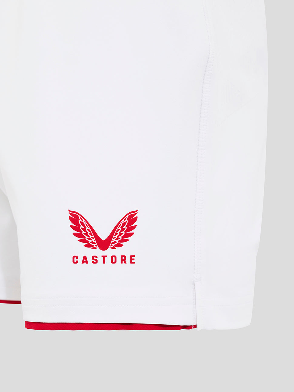 Men’s England Rugby 25/26 Home Pro Shorts – Brilliant White