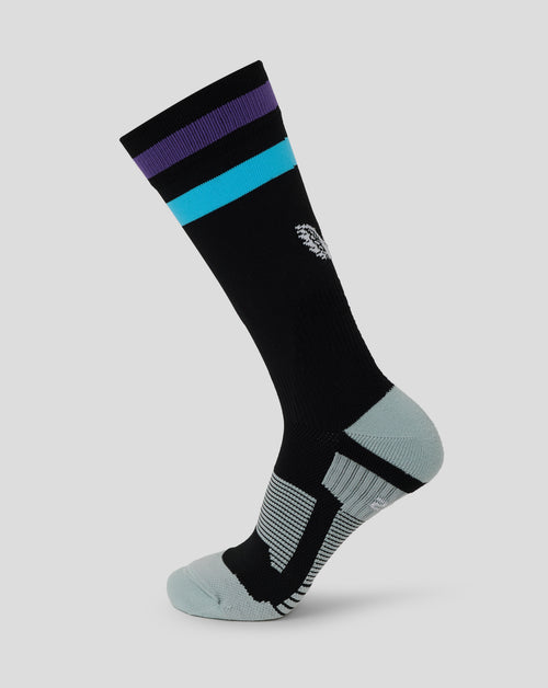Men’s England Rugby Alternate Mid Calf Socks – Caviar