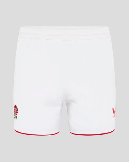 Men’s England Rugby 25/26 Home Shorts – Brilliant White