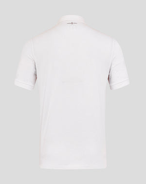 Men’s England Rugby 25/26 Home Classic Short Sleeve Shirt – Brilliant White