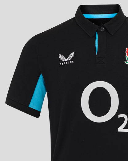 Men’s England Rugby Alternate Classic Short Sleeve Shirt – Caviar