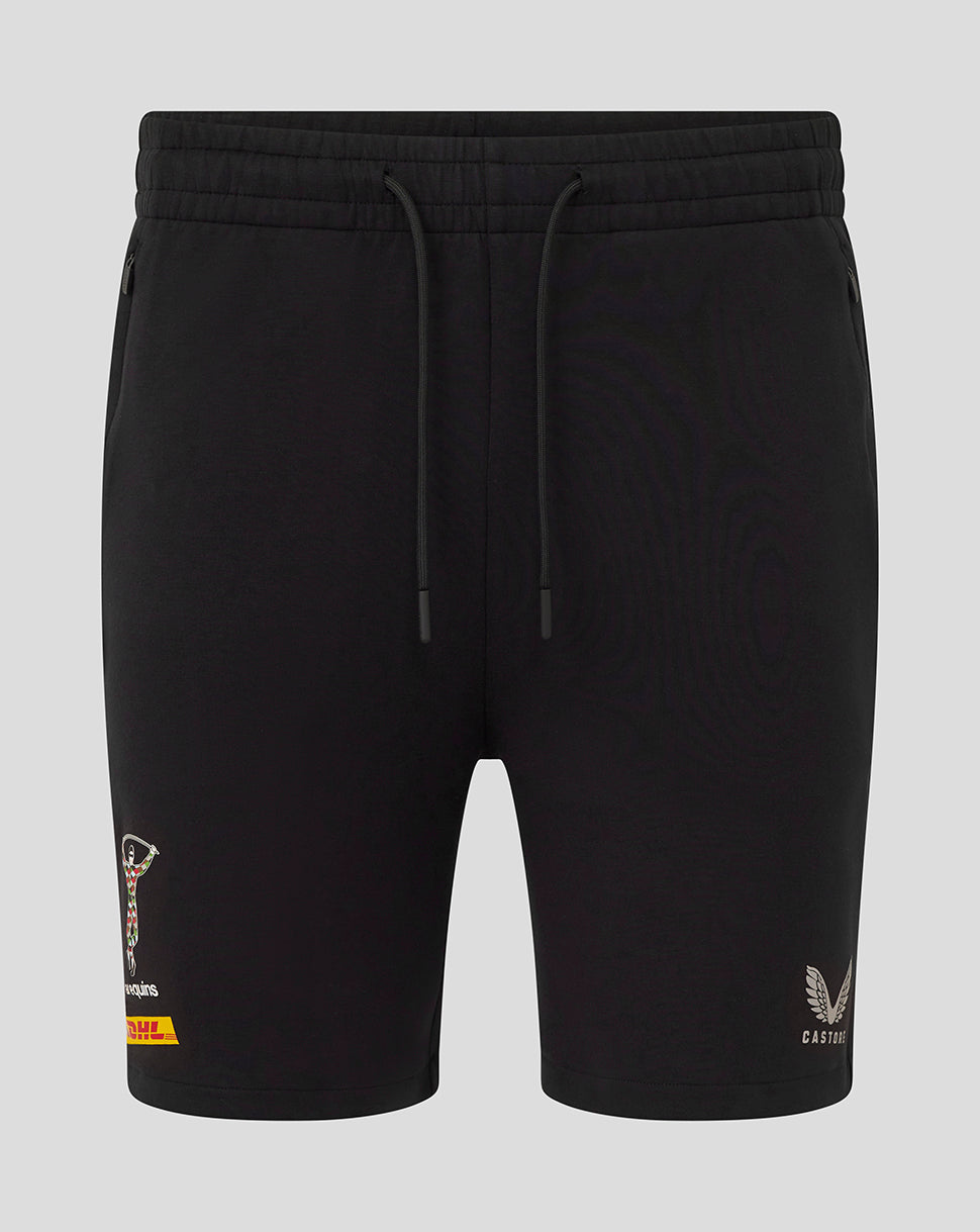 Pantalón corto Harlequins Hombre 25/26 Travel - Caviar