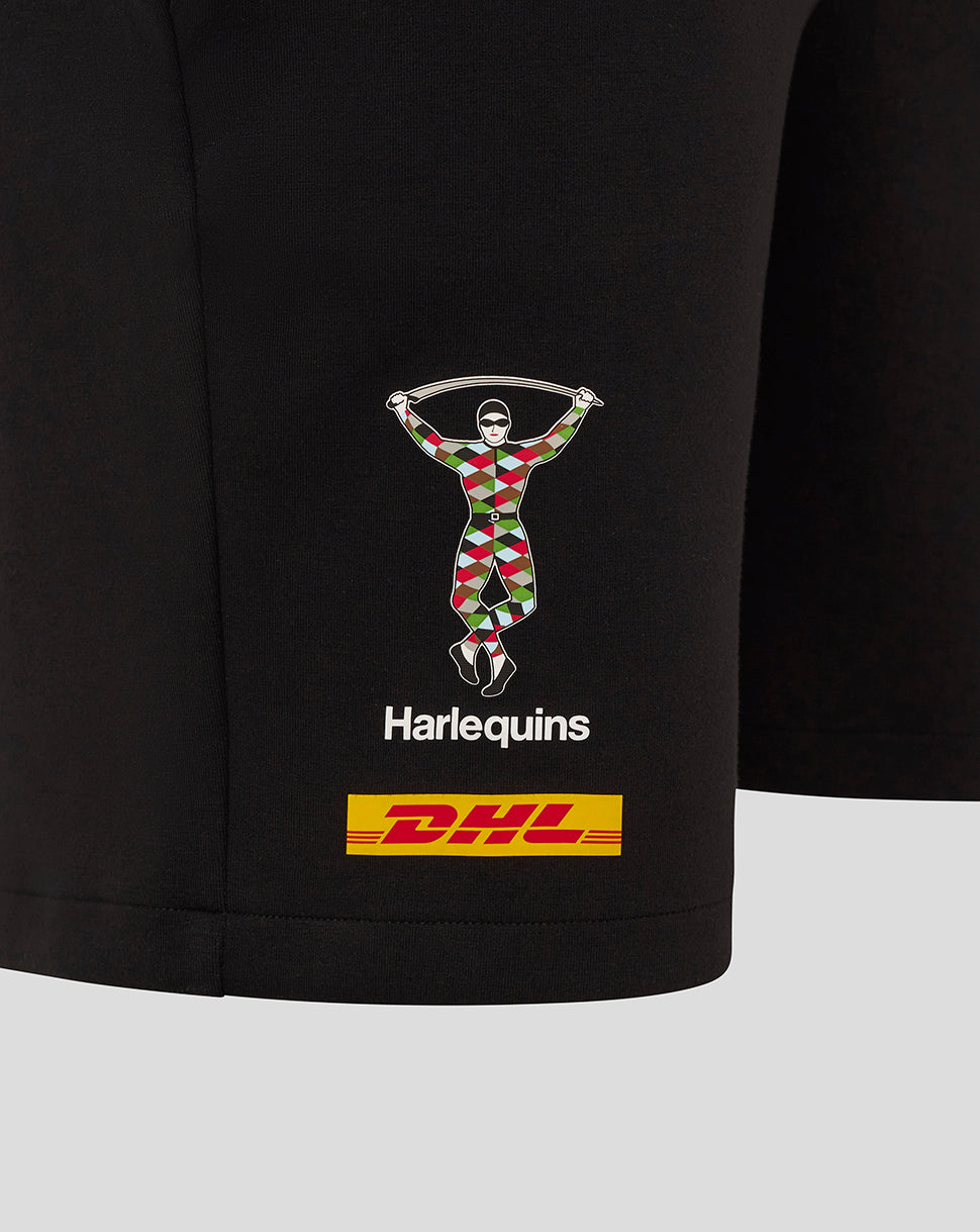 Pantalón corto Harlequins Hombre 25/26 Travel - Caviar