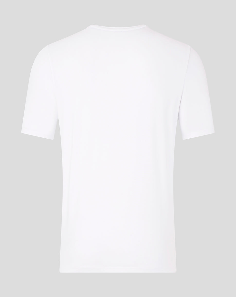 Camiseta Travel de manga corta Saracens 25/26 de hombre - Blanco
