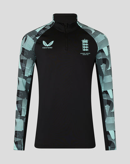 England Cricket Ashes Men's 25/26 Pro Quarter Zip Training Top