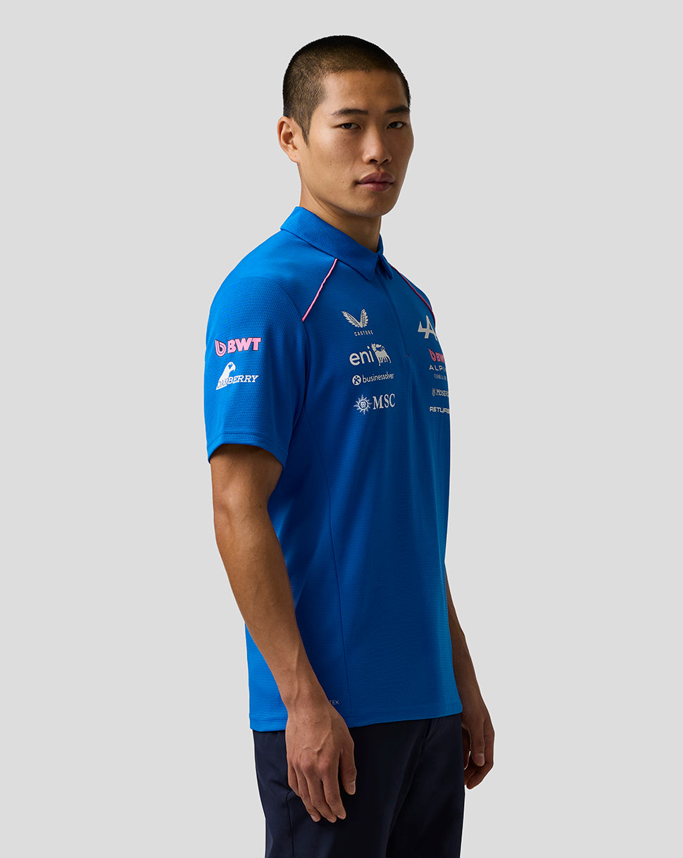 Official Men’s BWT Alpine Formula One Team Polo Shirt