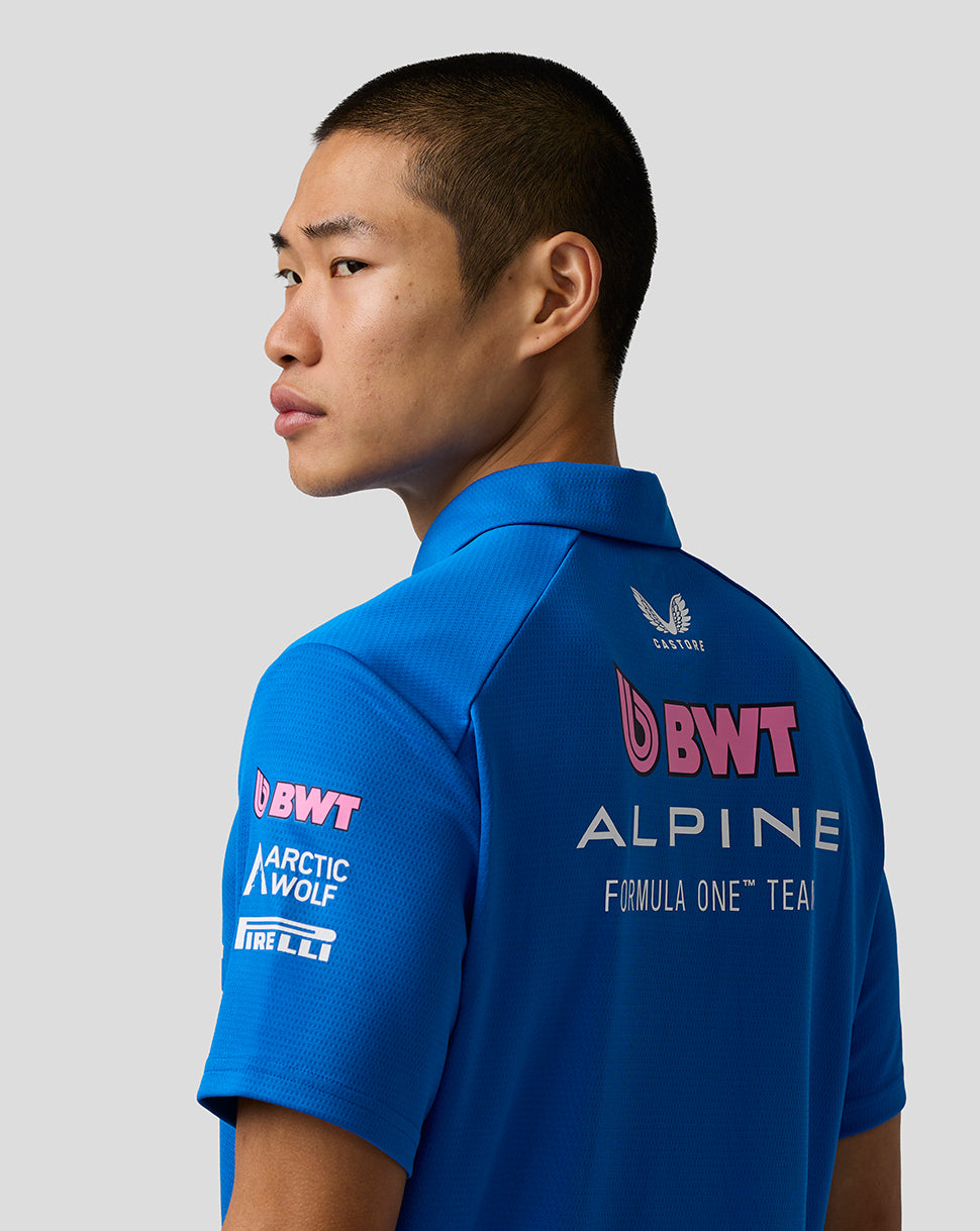 Official Men’s BWT Alpine Formula One Team Polo Shirt