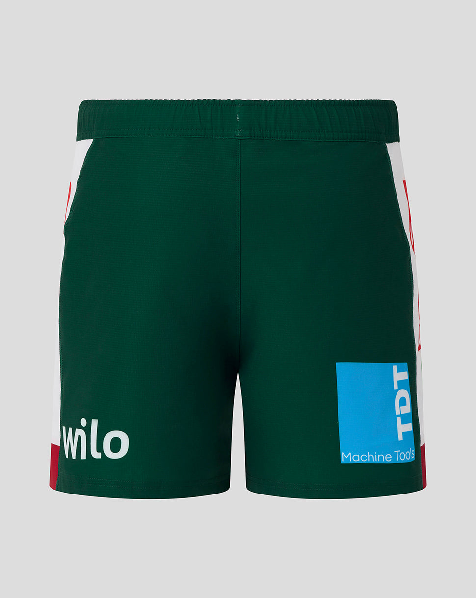 Pantalón corto Leicester Tigers Hombre 25/26 Pro Local - Verde oscuro