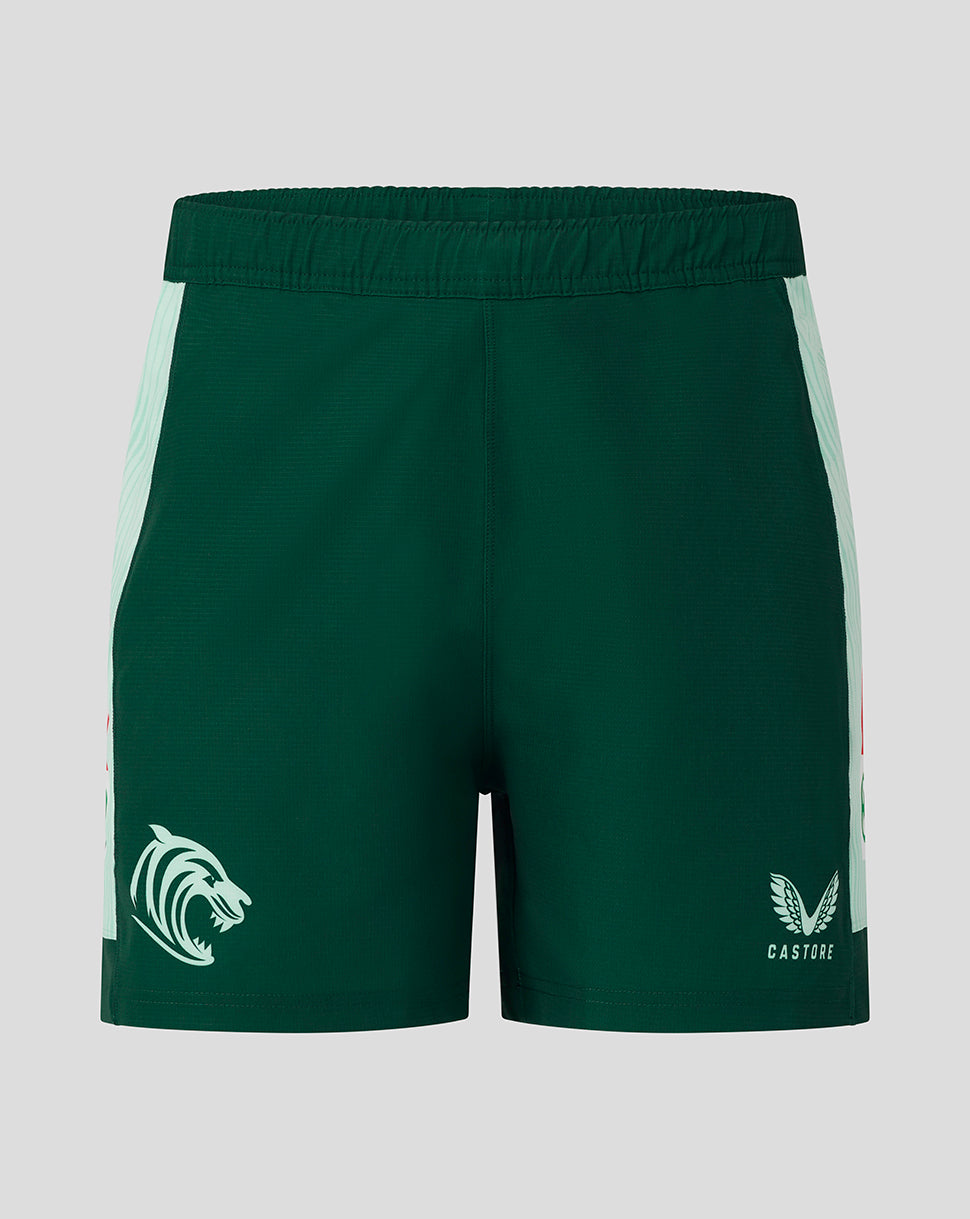 Pantalón corto Leicester Tigers Hombre 25/26 Pro Visitante - Verde oscuro/Verde