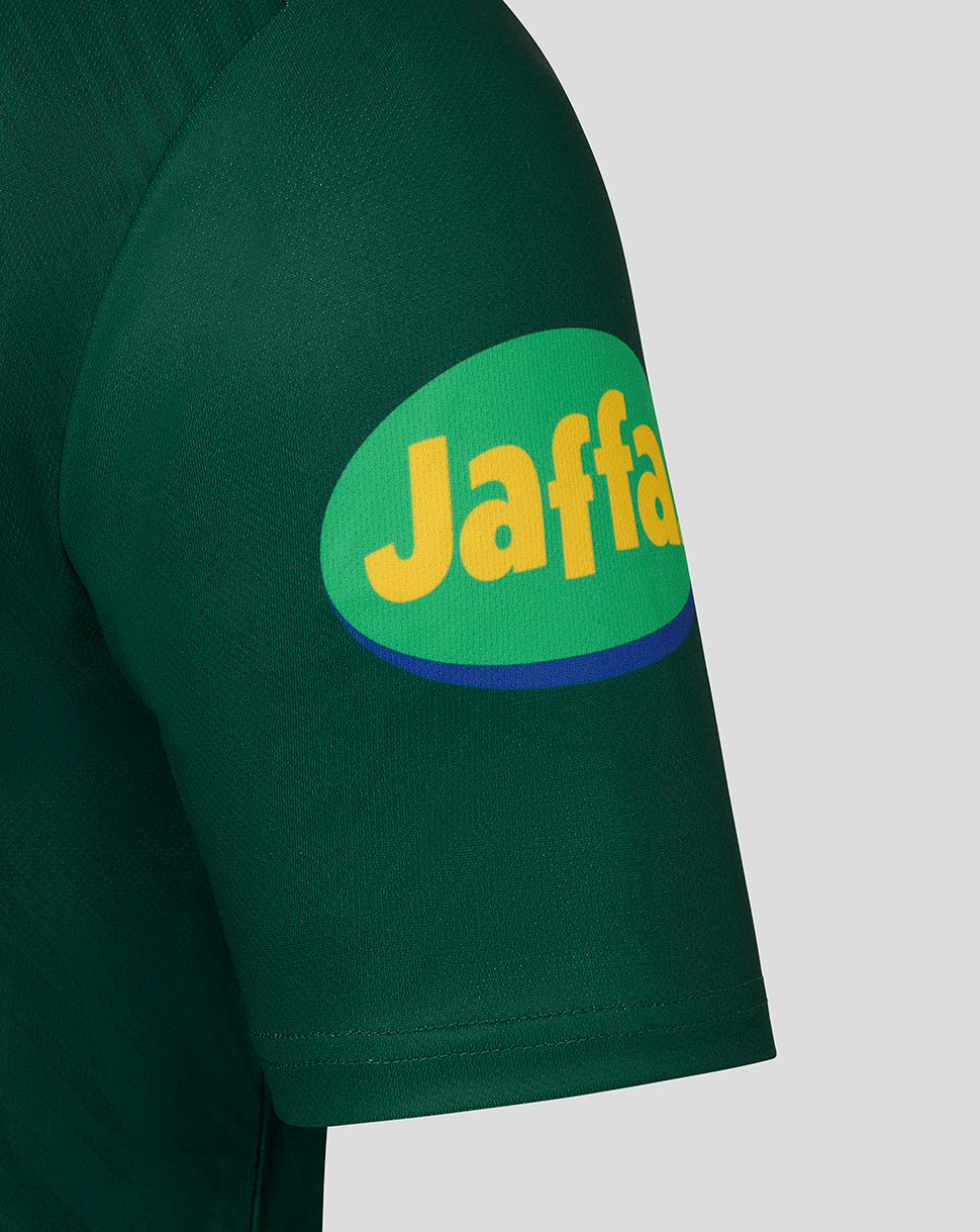 Leicester Tigers Men's 25/26 Warm Up T-Shirt - Dark Green - Dark Green