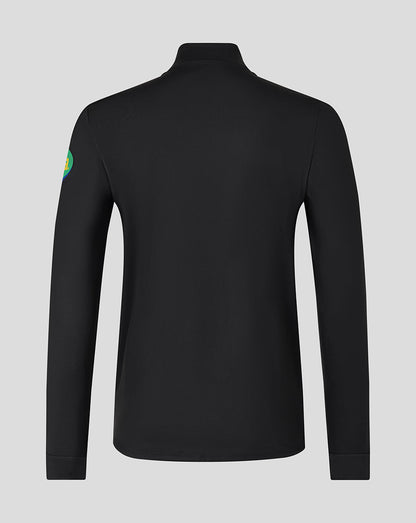 Leicester Tigers Men's 25/26 Training Quarter Zip - Black