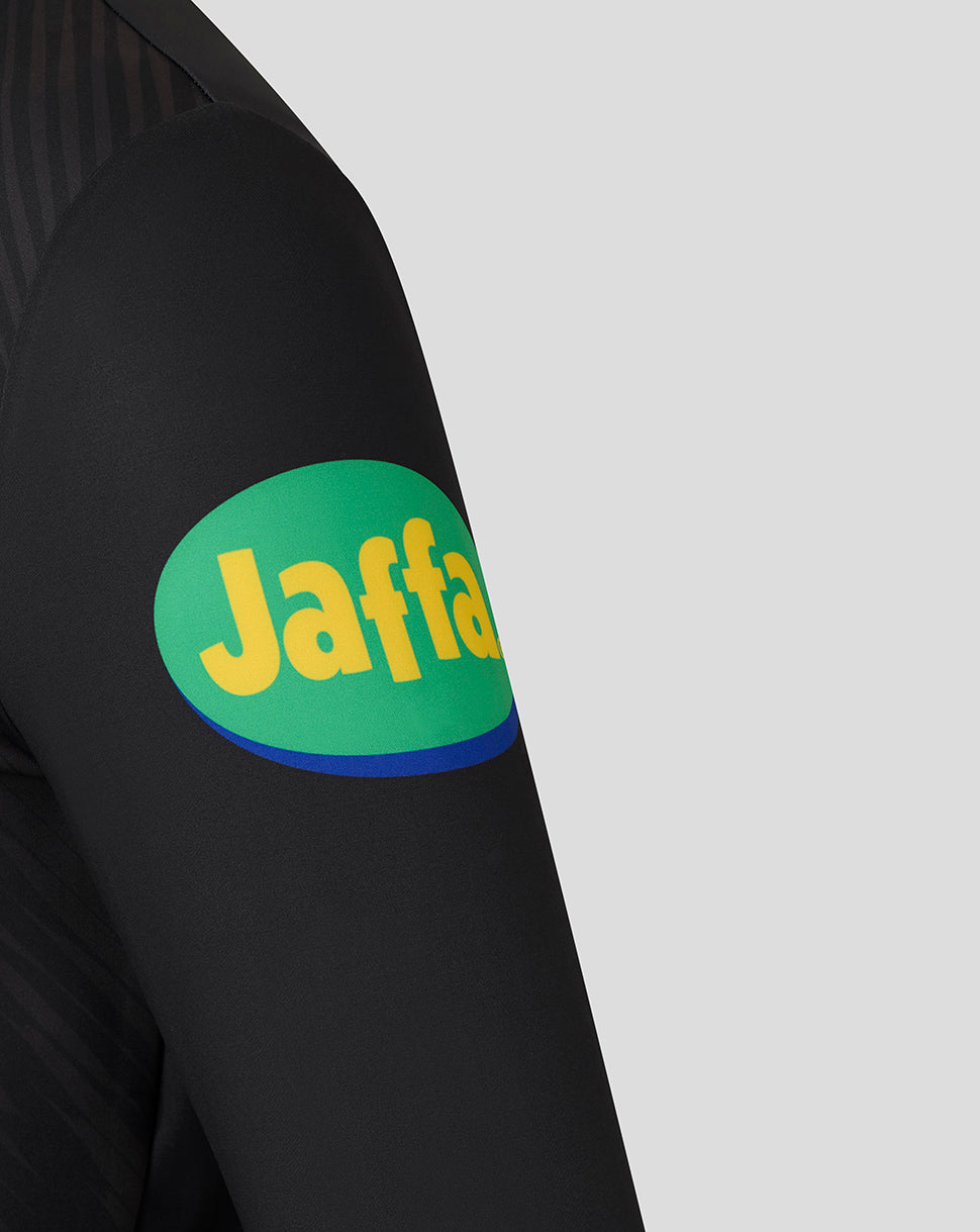 Leicester Tigers heren 25/26 training 1/4 zip – zwart - Zwart