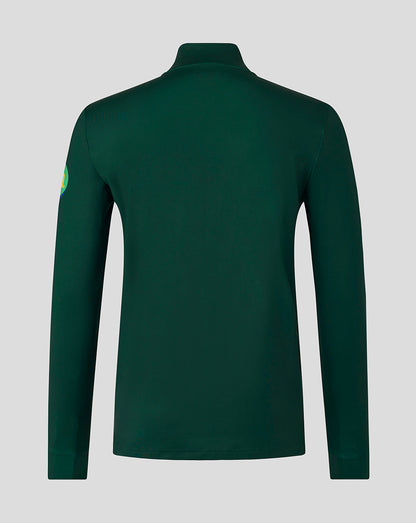 Leicester Tigers Men's 25/26 Training Quarter Zip - Dark Green