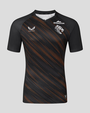 Leicester Tigers Men's 25/26 Warm Up Jersey - Black