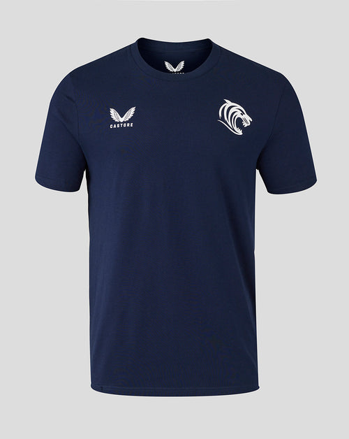 Leicester Tigers Men's 25/26 Travel Cotton T-Shirt